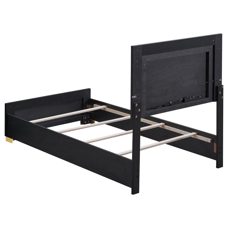 Marceline 5-piece Twin Bedroom Set Black - 222831T-S5