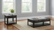Marcelo 2-piece Coffee Table Set with Storage Coffee - 736068-S2