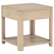 Marcelo 2-piece Coffee Table Set with Storage Light Elm - 736058-S2