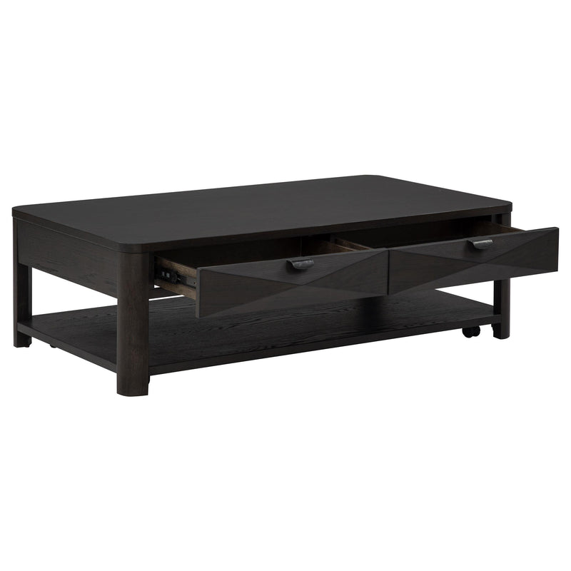 Marcelo 3-piece Coffee Table Set with Storage Coffee - 736068-S3