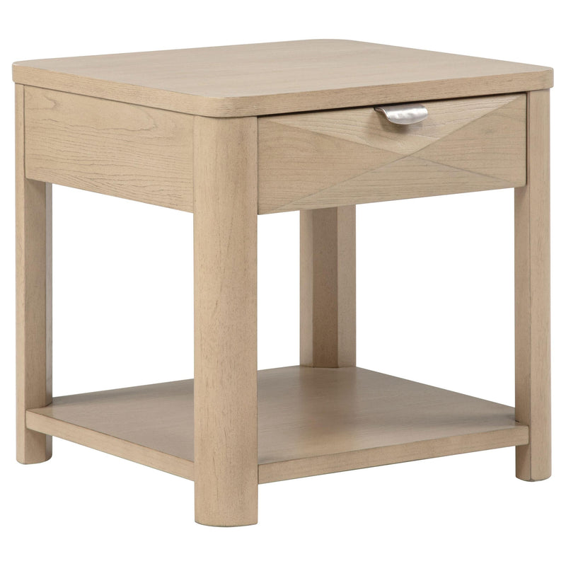 Marcelo 3-piece Coffee Table Set with Storage Light Elm - 736058-S3