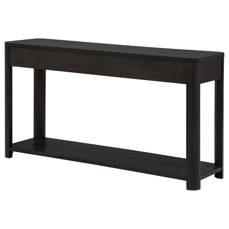 Marcelo Sofa Console Table with 2 Drawers and Shelf Coffee - 736069