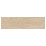 Marcelo Sofa Console Table with 2 Drawers and Shelf Light Elm - 736059