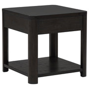 Marcelo Wood End Table with Drawer and Shelf Coffee - 736067