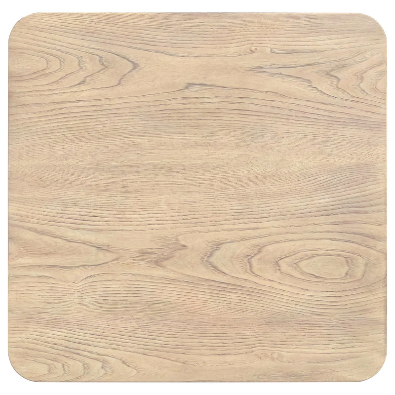 Marcelo Wood End Table with Drawer and Shelf Light Elm - 736057