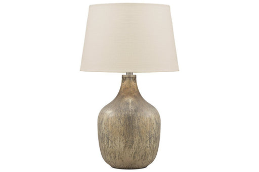 Mari Gray/Gold Finish Table Lamp - DMV FurnitureTable Lamp