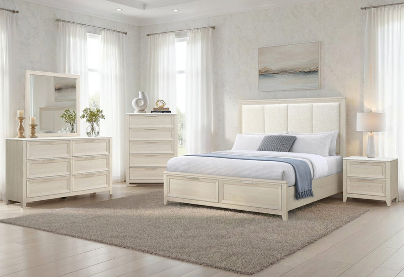 Mariah Beige Dresser - MARIAH-BEIGE-DR
