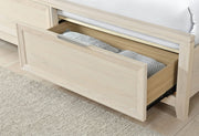 Mariah Beige Queen Bed - MARIAH-BEIGE-QB