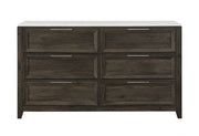 Mariah Dark Brown Dresser - MARIAH-DRK BRWN-DR