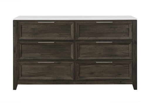 Mariah Dark Brown Dresser - MARIAH-DRK BRWN-DR