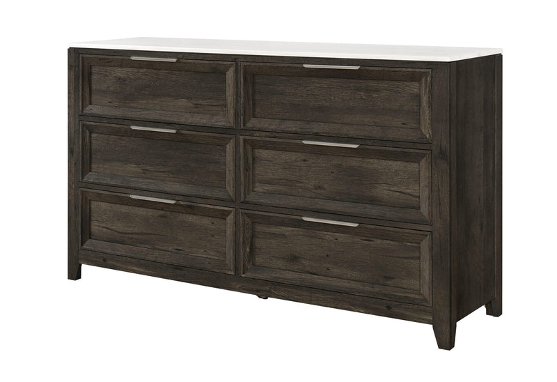 Mariah Dark Brown Dresser - MARIAH-DRK BRWN-DR