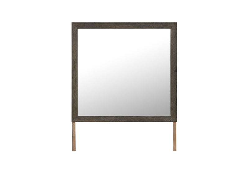 Mariah Dark Brown Mirror - MARIAH-DRK BRWN-MR