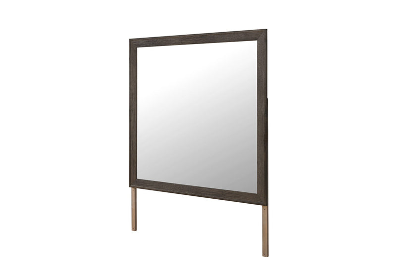Mariah Dark Brown Mirror - MARIAH-DRK BRWN-MR