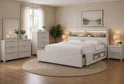 Sadie/Mariah Beige Queen Bed Group - SADIE/MARIAH-QBG