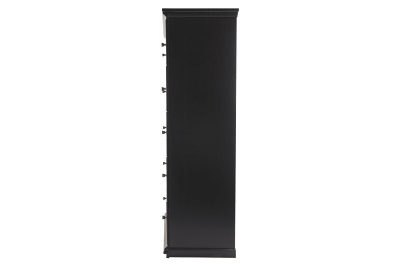 Maribel Black Chest of Drawers - DMV FurnitureChest