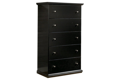 Maribel Black Chest of Drawers - DMV FurnitureChest