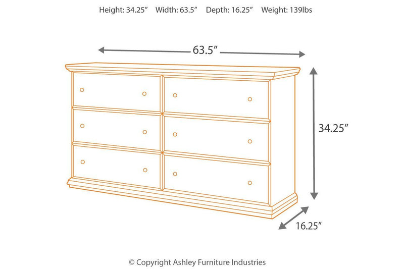 Maribel Black Dresser - DMV FurnitureDresser