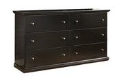 Maribel Black Dresser - DMV FurnitureDresser