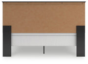 Maribel King Panel Bed with Dresser and Nightstand in Black from Ashley - DMV Furniture