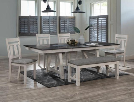 Maribelle Chalk/Gray Dining Table - DMV FurnitureDining Table