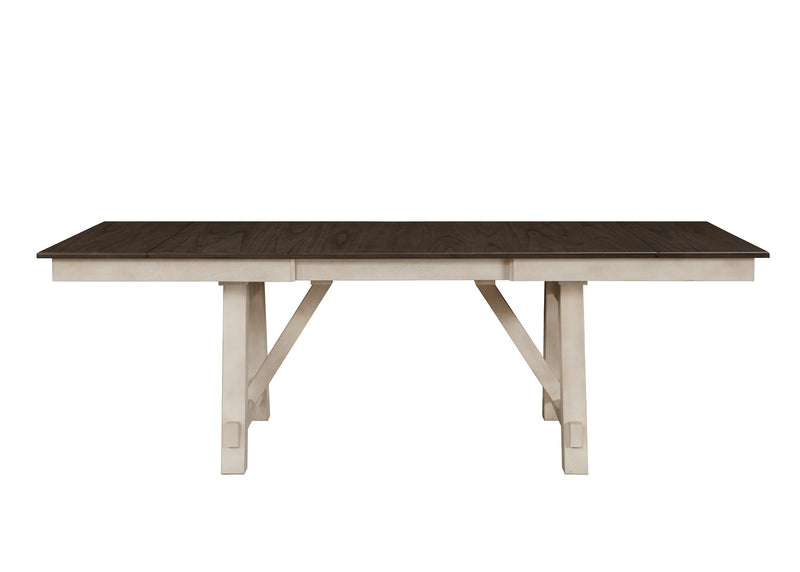 Maribelle Chalk/Gray Extendable Dining Set - DMV FurnitureDining Room Set