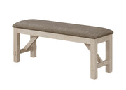 Maribelle Chalk/Gray Extendable Dining Set - DMV FurnitureDining Room Set