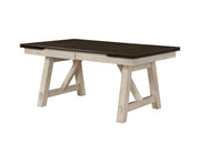 Maribelle Chalk/Gray Extendable Dining Set - DMV FurnitureDining Room Set