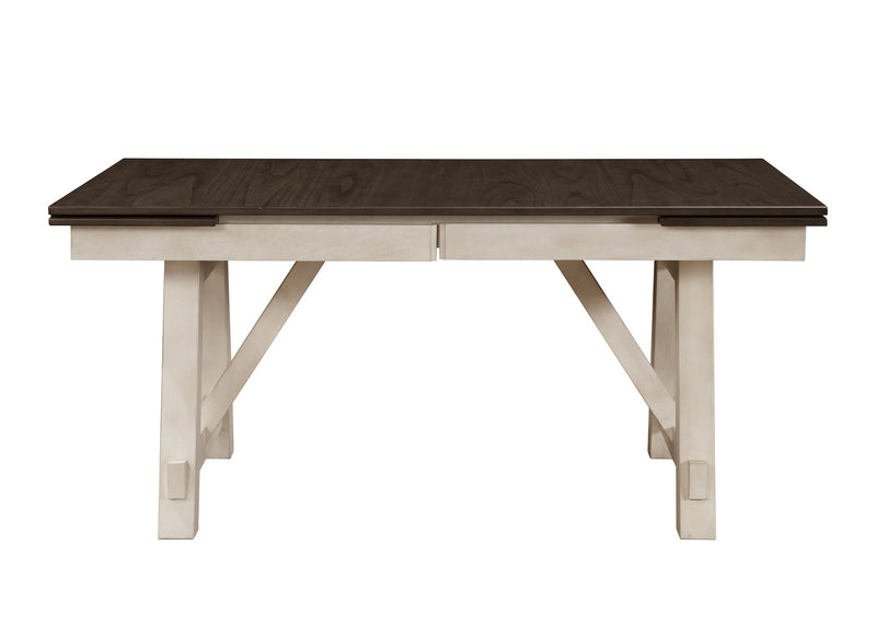 Maribelle Chalk/Gray Extendable Dining Set - DMV FurnitureDining Room Set