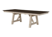 Maribelle Chalk/Gray Extendable Dining Set - DMV FurnitureDining Room Set