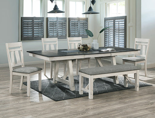 Maribelle Dining Tbl Top Chalk Grey - 2158CG-T-TOP