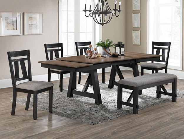 Maribelle Dining Top Wheat Charcoal - 2158WC-T-TOP