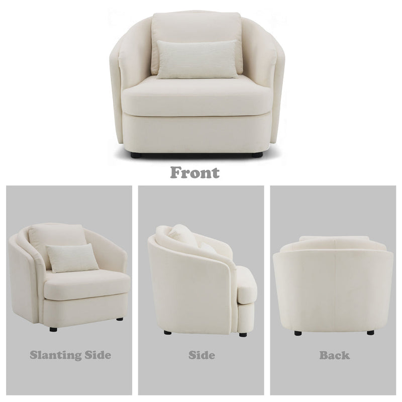 Mariko Chair w/Pillow - LV02772