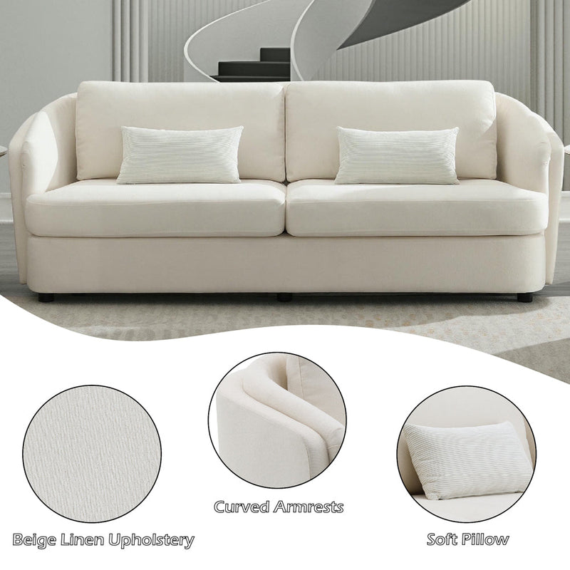 Mariko Sofa w/2 Pillows - LV02770
