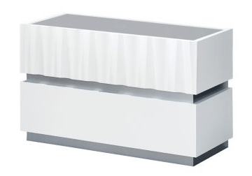 Marina Nightstand White - i32469 - DMV Furniture