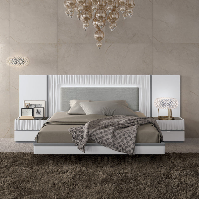 Marina White Bedroom Set - DMV Furniture