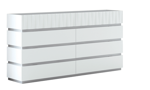 Marina White Double Dresser - i32389