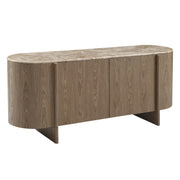 Markku Console Table w/Natural Marble - AC05319