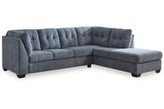 Marleton Denim 2 - Piece Sleeper Sectional with Chaise - DMV FurnitureSleeper Sectional