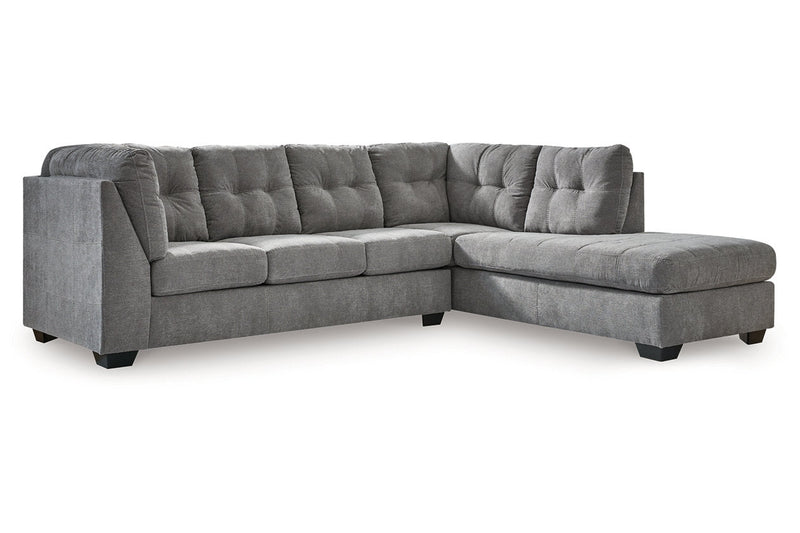 Marleton Gray 2 - Piece Sectional with Chaise - DMV FurnitureSectional