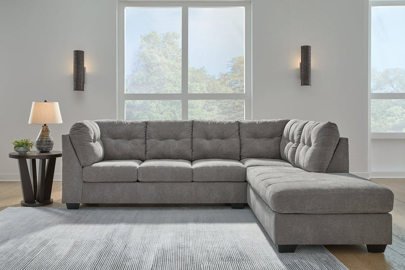 Marleton Gray 2 - Piece Sectional with Chaise - DMV FurnitureSectional