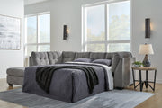 Marleton Gray 2 - Piece Sleeper Sectional with Chaise - DMV FurnitureSleeper Sectional