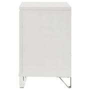Marmore 2-drawer Nightstand Bedside Table White - 224962