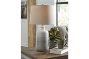 Marnina Taupe Table Lamp (Set of 2) - DMV FurnitureTable Lamp Pair
