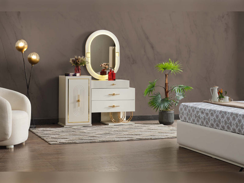 Marsel Dresser With Mirror - 120-MAR-DR+M