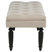 Marsha 52-inch Upholstered Entryway Accent Bench Latte - 915160
