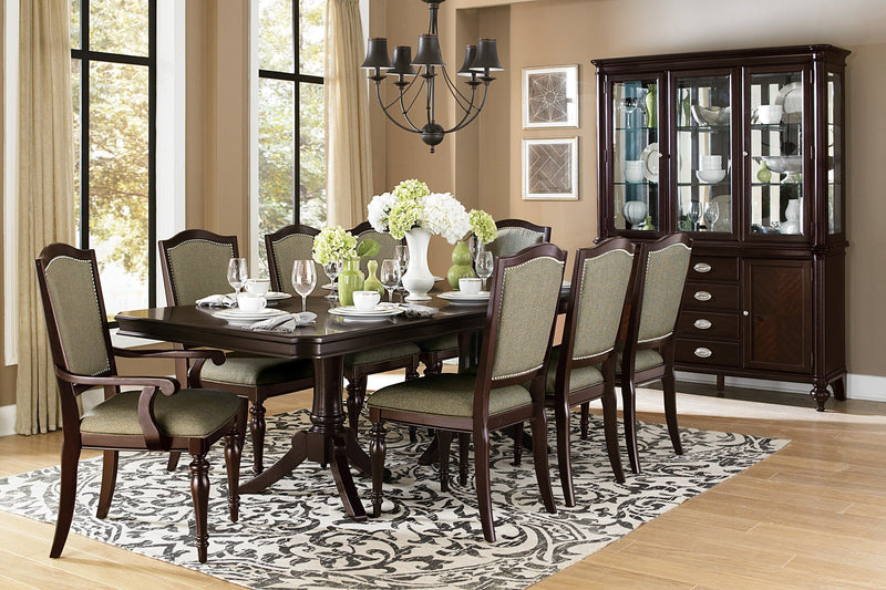 Marston Dark Cherry Extendable Dining Set - DMV FurnitureDining Room Set