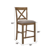 Martha II Counter Height Chair (Set-2) - 70832
