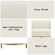 Martina Sofa w/2 Pillows - LV03850