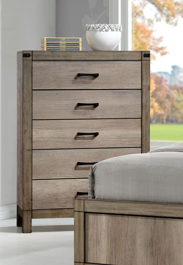 Matteo Light Brown Chest - DMV FurnitureChest