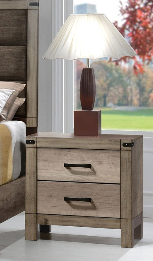 Matteo Light Brown Nightstand - DMV FurnitureNightstand